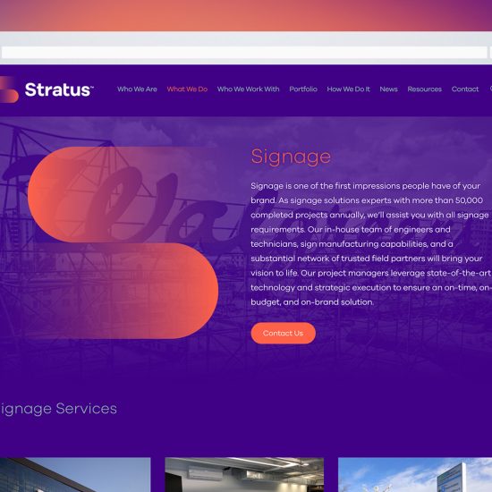 Stratus Website