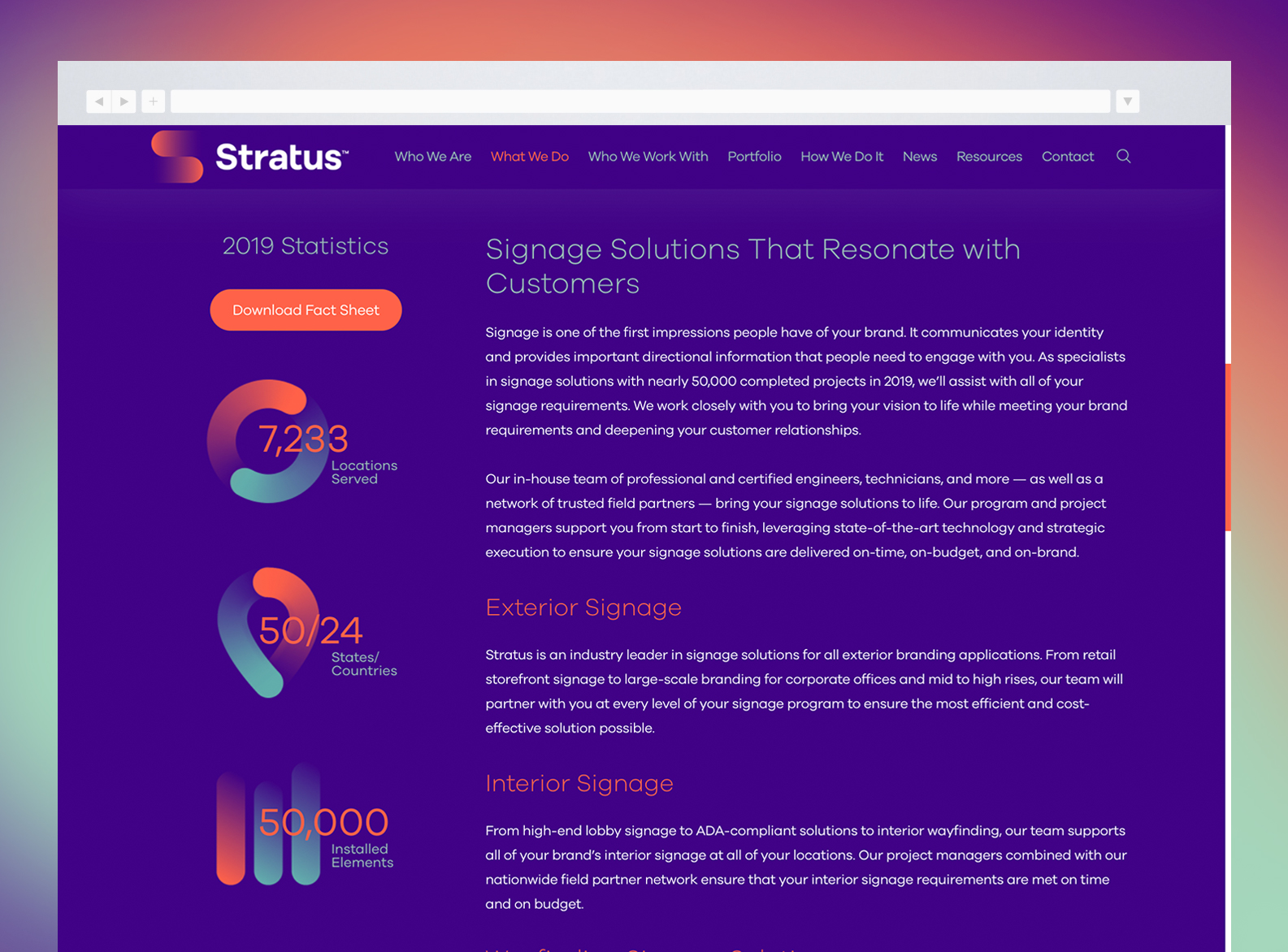 Stratus Website