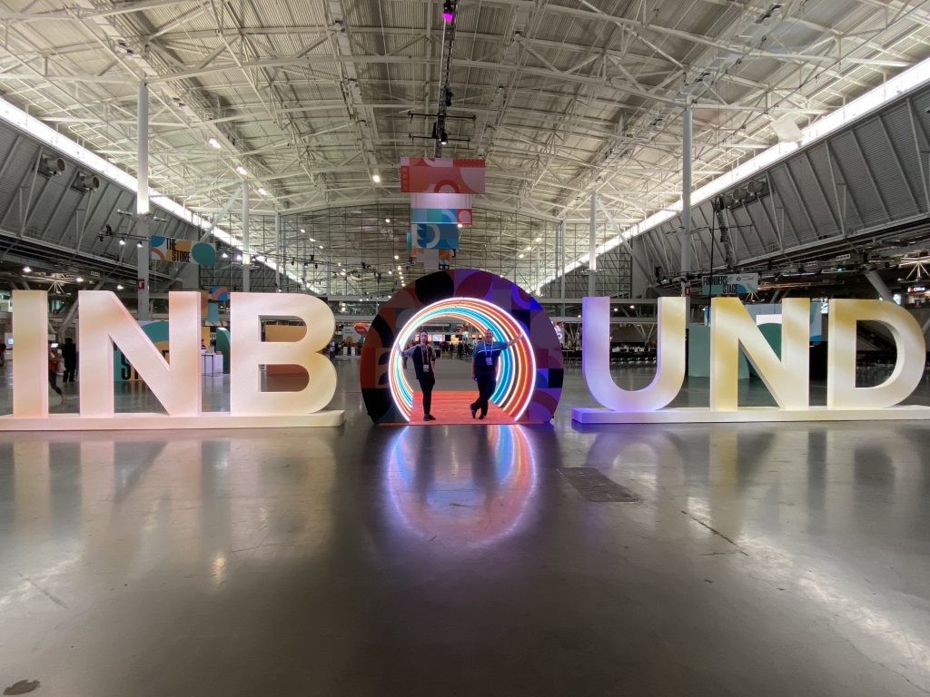 Jacob and Mike at Inbound 2022
